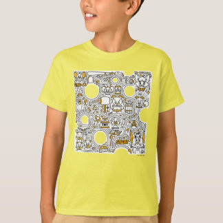 T-shirt Tom et Jerry Doodle Art