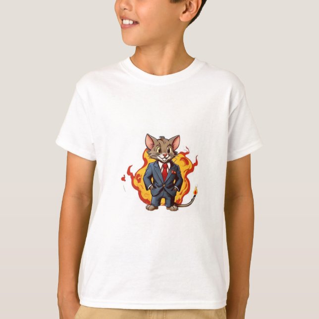 T-shirt Tom et Jerry : Duo élémentaire (Devant)