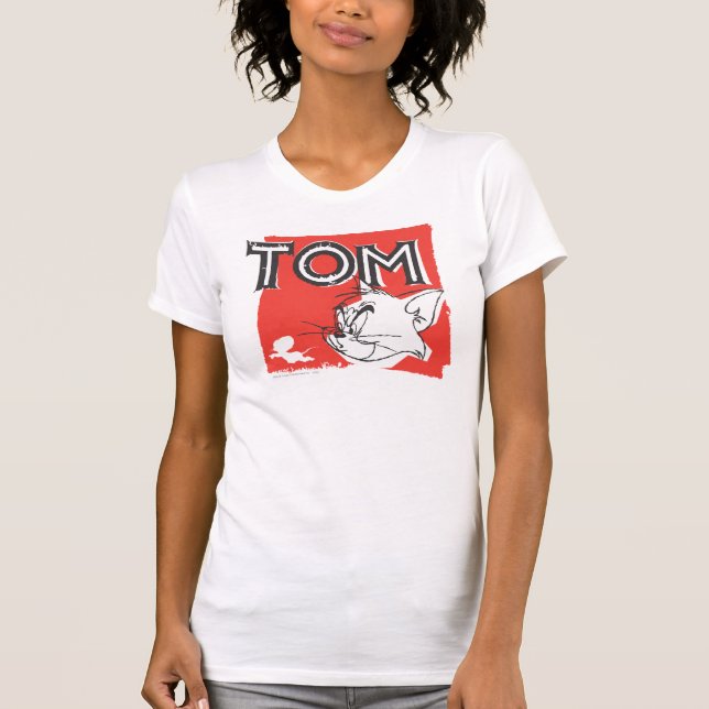 T-shirt Tom et Jerry Mad Cat (Devant)