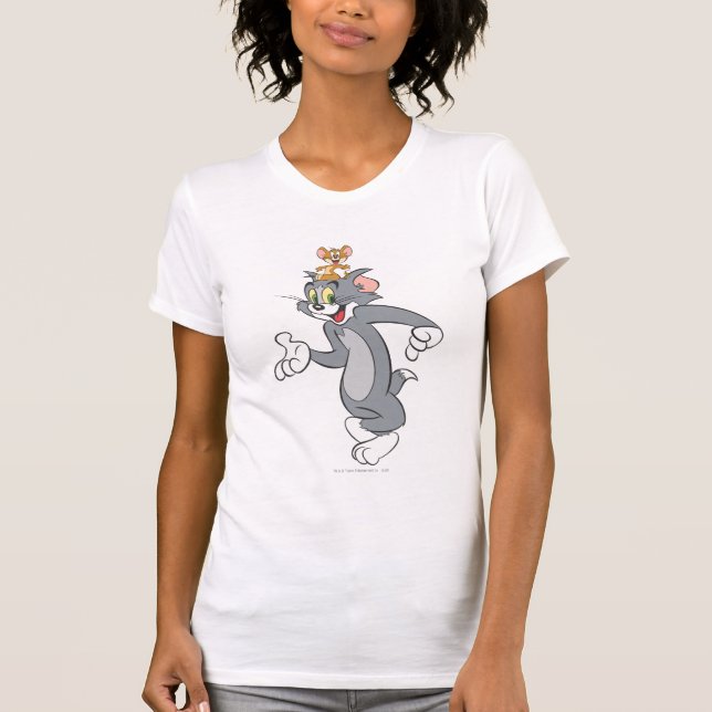 T-shirt Tom et Jerry Pair (Devant)