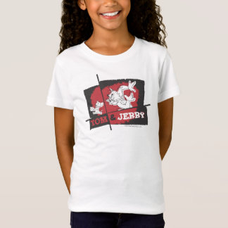 T-Shirt Tom et Jerry Red et Black