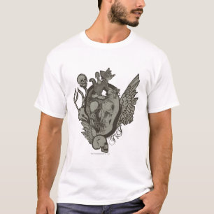 T-shirt Tom et Jerry Skull