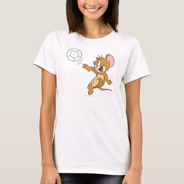 T-shirt Tom et Jerry Soccer (Football) 1 (Devant)
