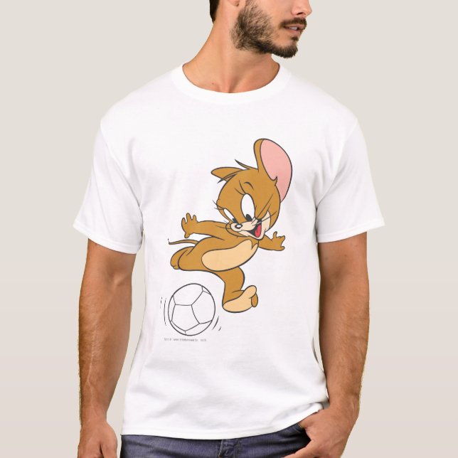 T-shirt Tom et Jerry Soccer (Football) 2 (Devant)