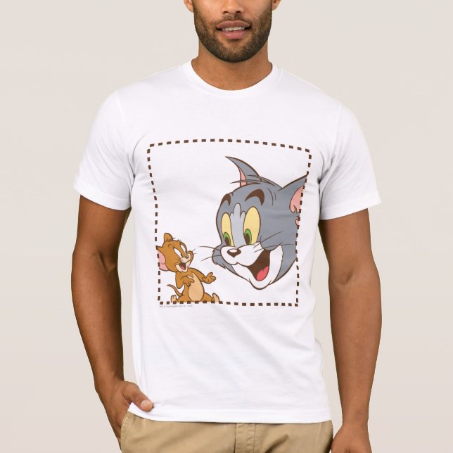 T-shirt Tom et Jerry Stamp (Devant)