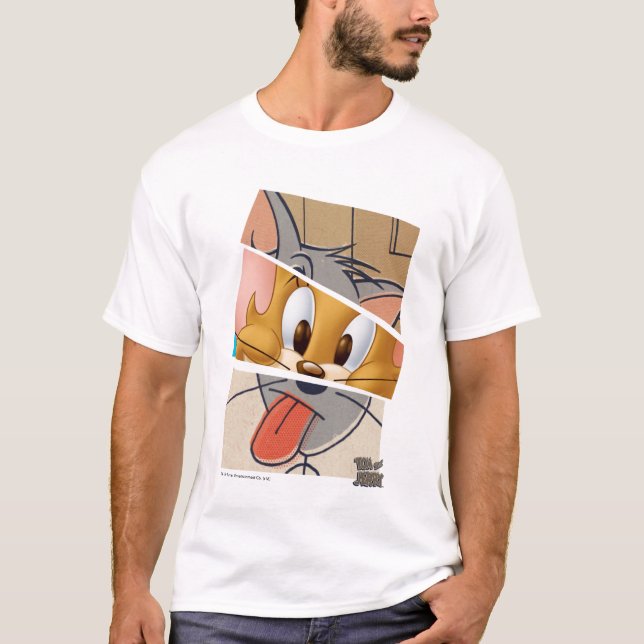 T-shirt Tom Et Jerry | Tom Et Jerry Mashup (Devant)
