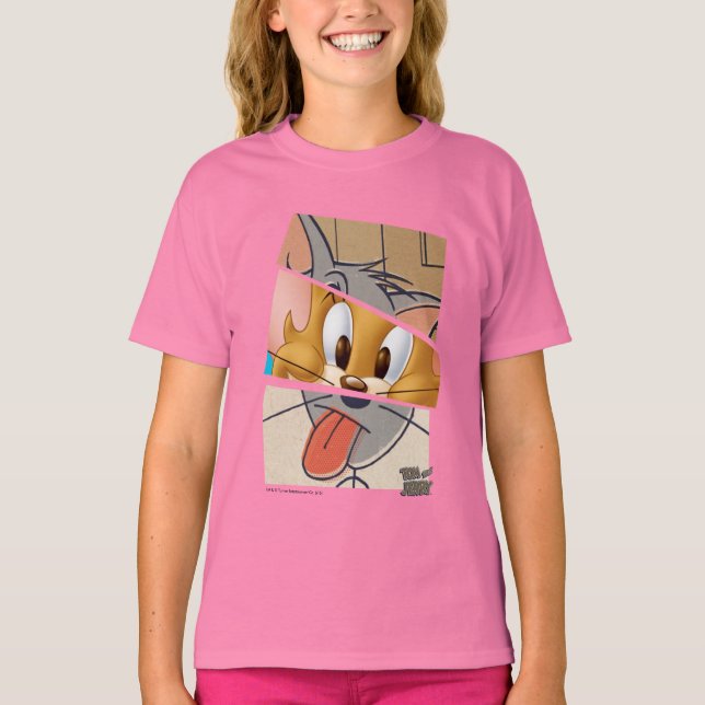 T-shirt Tom Et Jerry | Tom Et Jerry Mashup (Devant)