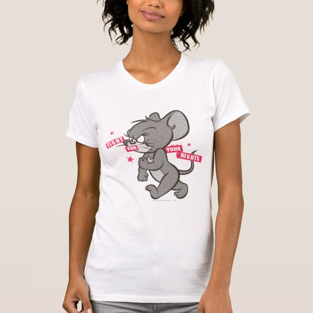 T-shirt Tom et Jerry Tough Mouse 3 (Devant)