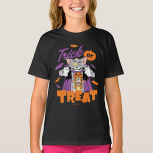 T-shirt Tom et Jerry Tricoter ou traiter