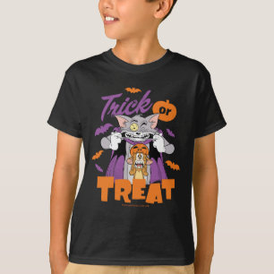 T-shirt Tom et Jerry Tricoter ou traiter