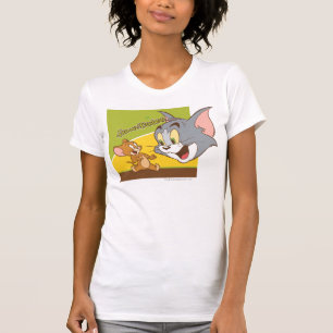 T-shirt Tom et logo de Jerry Hanna Barbera