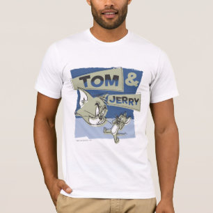 T-shirt Tom et souris de Jerry Scaredey
