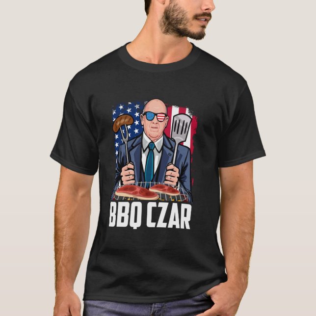 T-shirt Tom Homan Border Czar BBQ Czar Funny 4th of July (Devant)