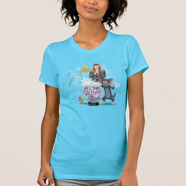 T-shirt Tom & Jerry - All That Glitters is Not Goldie (Devant)
