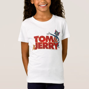 T-Shirt Tom & Jerry Avec Le Logo Du Film