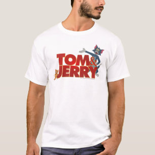 T-shirt Tom & Jerry Avec Le Logo Du Film