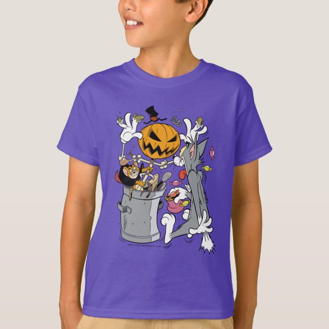 T-shirt Tom & Jerry | Boo à Tom (Devant)