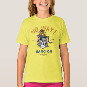 T-shirt Tom & Jerry Golfing "No Way"