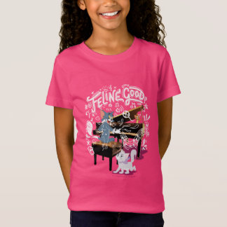 T-Shirt Tom & Jerry Play Piano - Feline Good