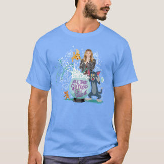 T-shirt Tom & Jerry - Toute Cette Parties scintillant N'Es