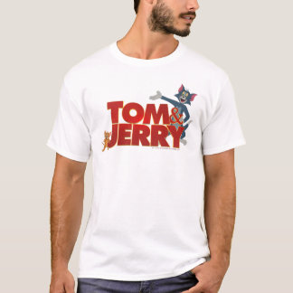 T-shirt Tom & Jerry With Movie Logo