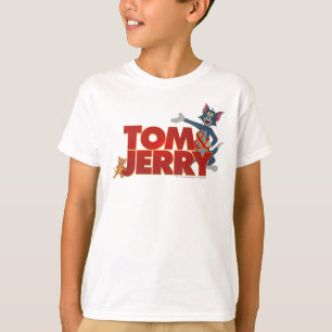 T-shirt Tom & Jerry With Movie Logo