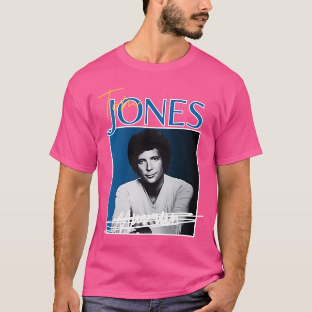 T-shirt Tom Jonesoriginal Retro (Devant)