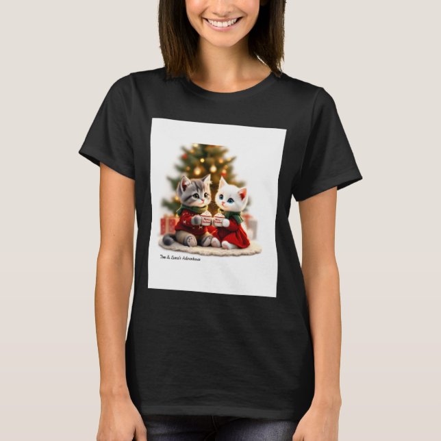 T-shirt Tom Luna Cozy Christmas Cocoa  (Devant)