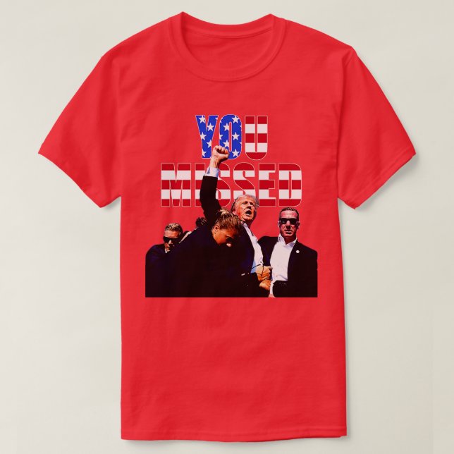 T-shirt Tom MacDonald Vous Avez Manqué De Tirer (Design devant)