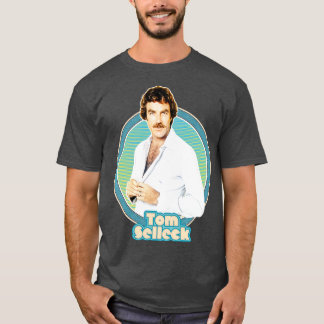 T-shirt Tom Selleck Design esthétique rétro 1