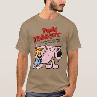 T-shirt tom terrific retro