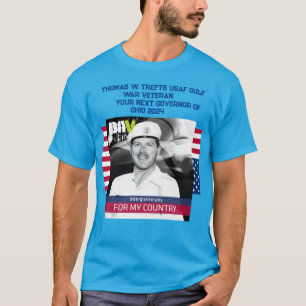 T-SHIRT TOM TREFTS POUR LE GOUVERNEUR DE L'OHIO 2024