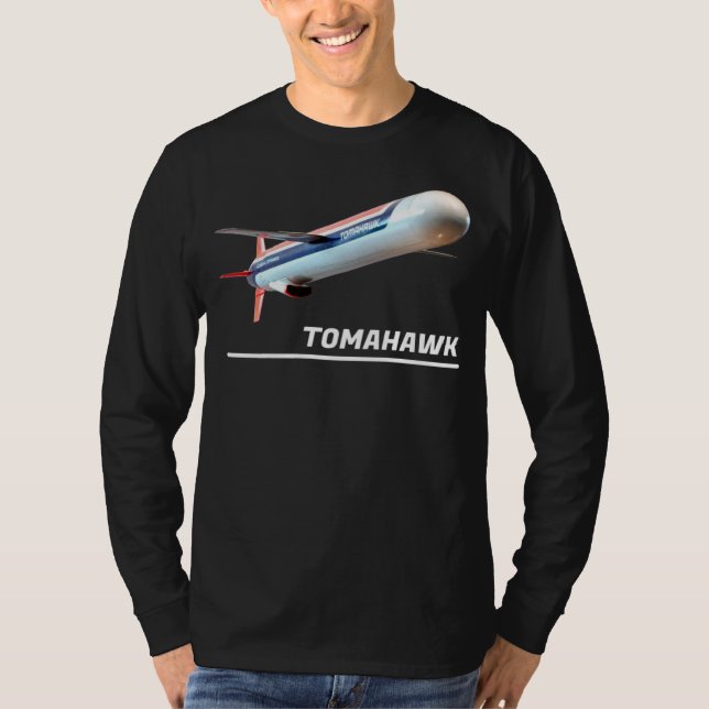 T-shirt Tomahawk BGM 109 missile de croisière (Devant)