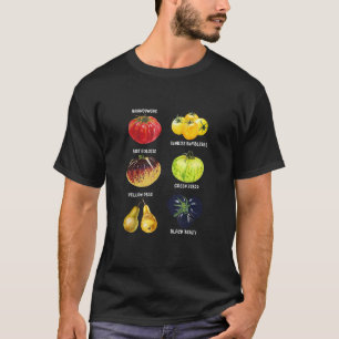 T-shirt Tomate Ancien Potager Marché de Producteurs