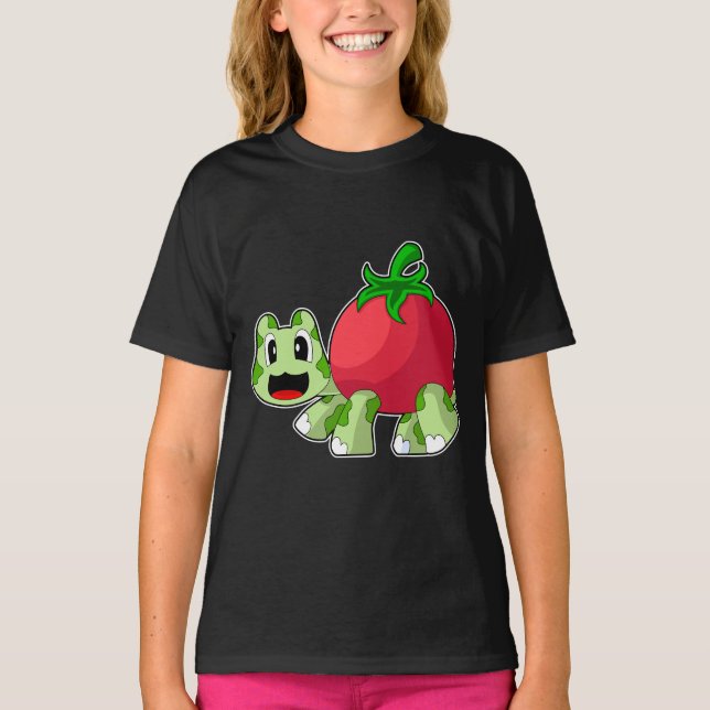 T-shirt Tomate de tortue (Devant)