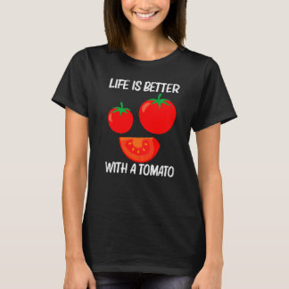 T-shirt Tomate Frais Pour Hommes Femmes Aliment De Baie Sa