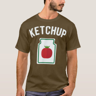 T-shirt Tomate Ketchup Bouteille drôle Costume d'Halloween