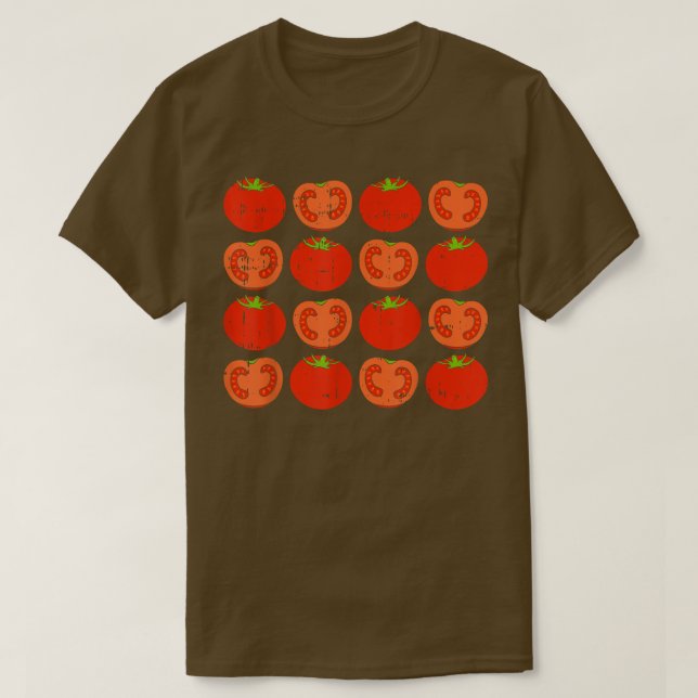 T-shirt Tomate Légumes Drôle Costume Tomate (Design devant)