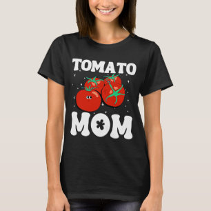 T-shirt Tomate Maman Fruit Vegetable Mère Jour Gardener