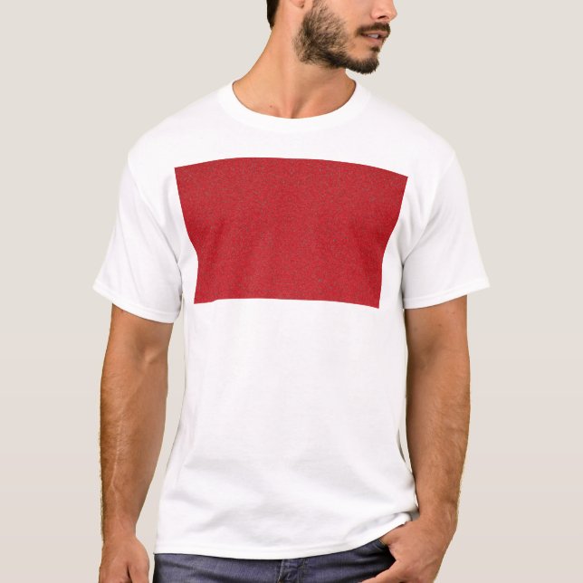 T-shirt Tomate Rouge Poitrine Tee - Personnalisable (Devant)