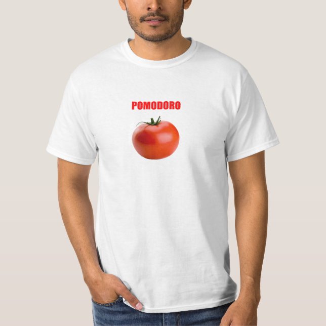 T-shirt Tomate rouge, pomodoro (Devant)