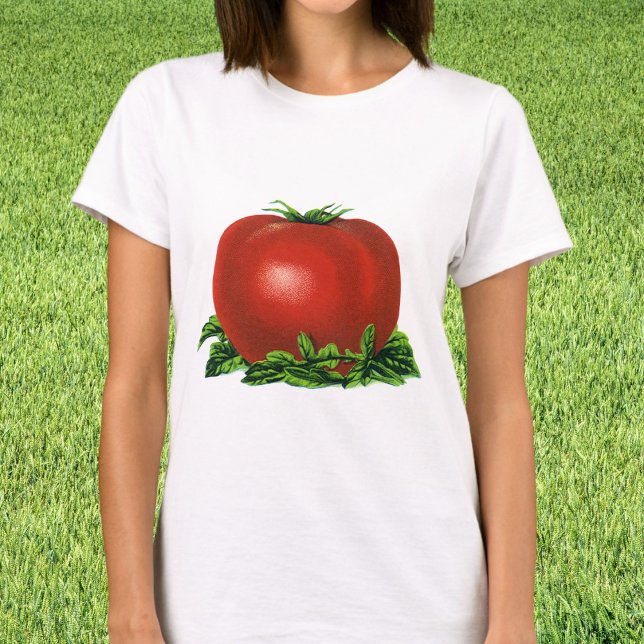 T-shirt Tomate rouge vintage, légumes et fruits (Créateur téléchargé)