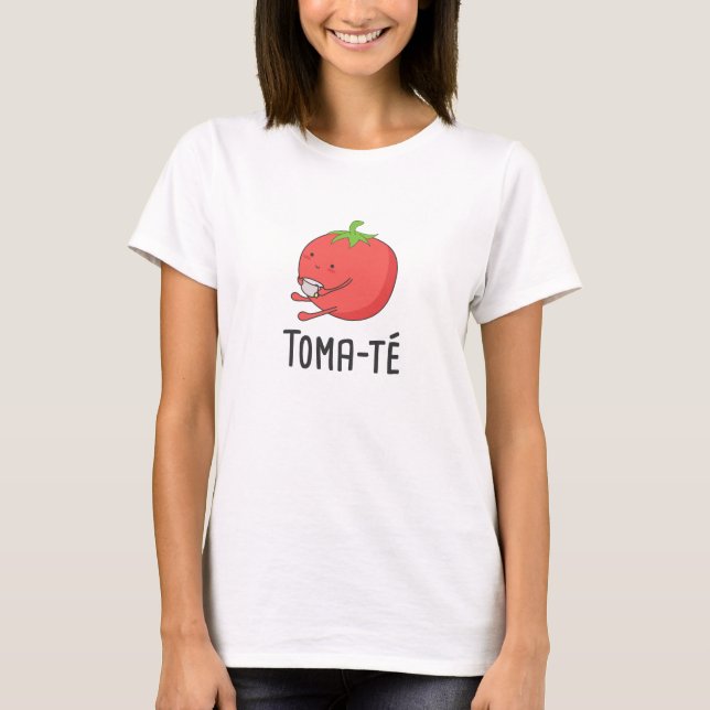 T-shirt Tomate Spanish Pun (Devant)