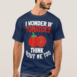 T-shirt Tomates Légumes Végétaux Gardeners Gar végétarien