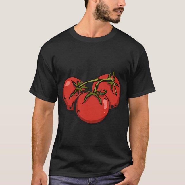 T-shirt Tomates Sur La Vigne (Devant)