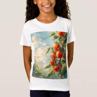 T-Shirt Tomates vintages sur une vigne