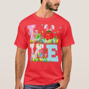 T-shirt Tomato Fruit Easter Egg Hunt Funny Love Tomato Eas