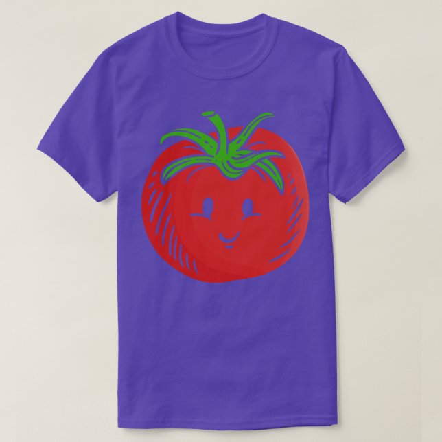 T-shirt Tomato Kawaii (Design devant)