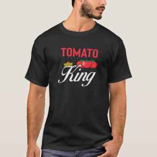 T-shirt Tomato King Funny Vegan Tomatoes Lover