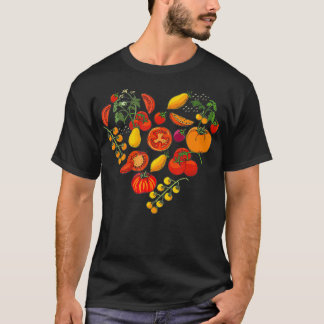 T-shirt Tomato Love Gardener jardiner jardiner Tomato